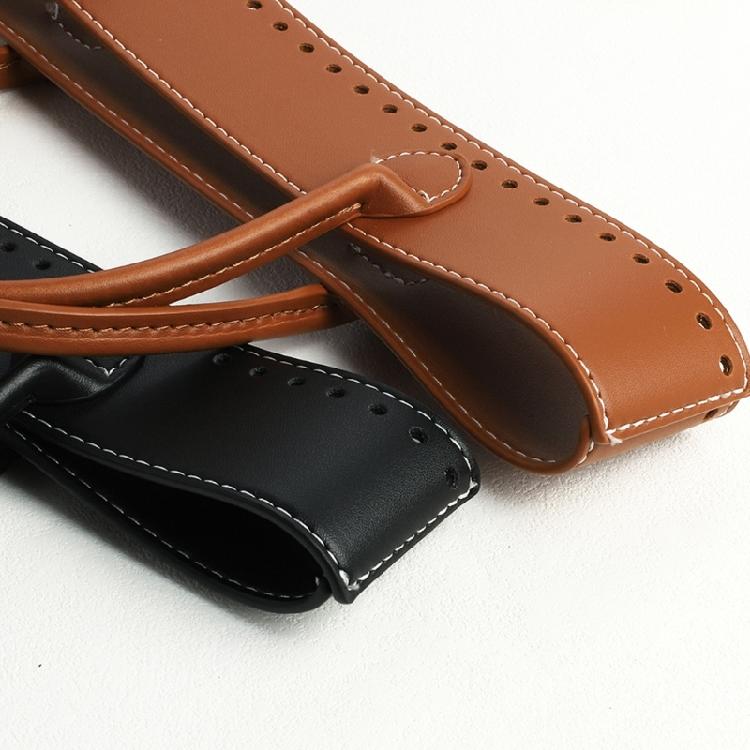 Bag Handle With Reinforced Design And Holes For Women PU Leather Craft DIY Crocheting Bags Making Accessories