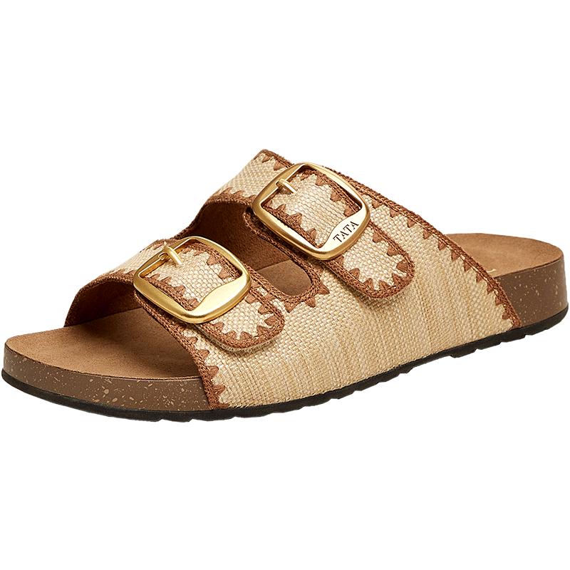 TATA Coralie Bear Platform Casual Sandals 37
