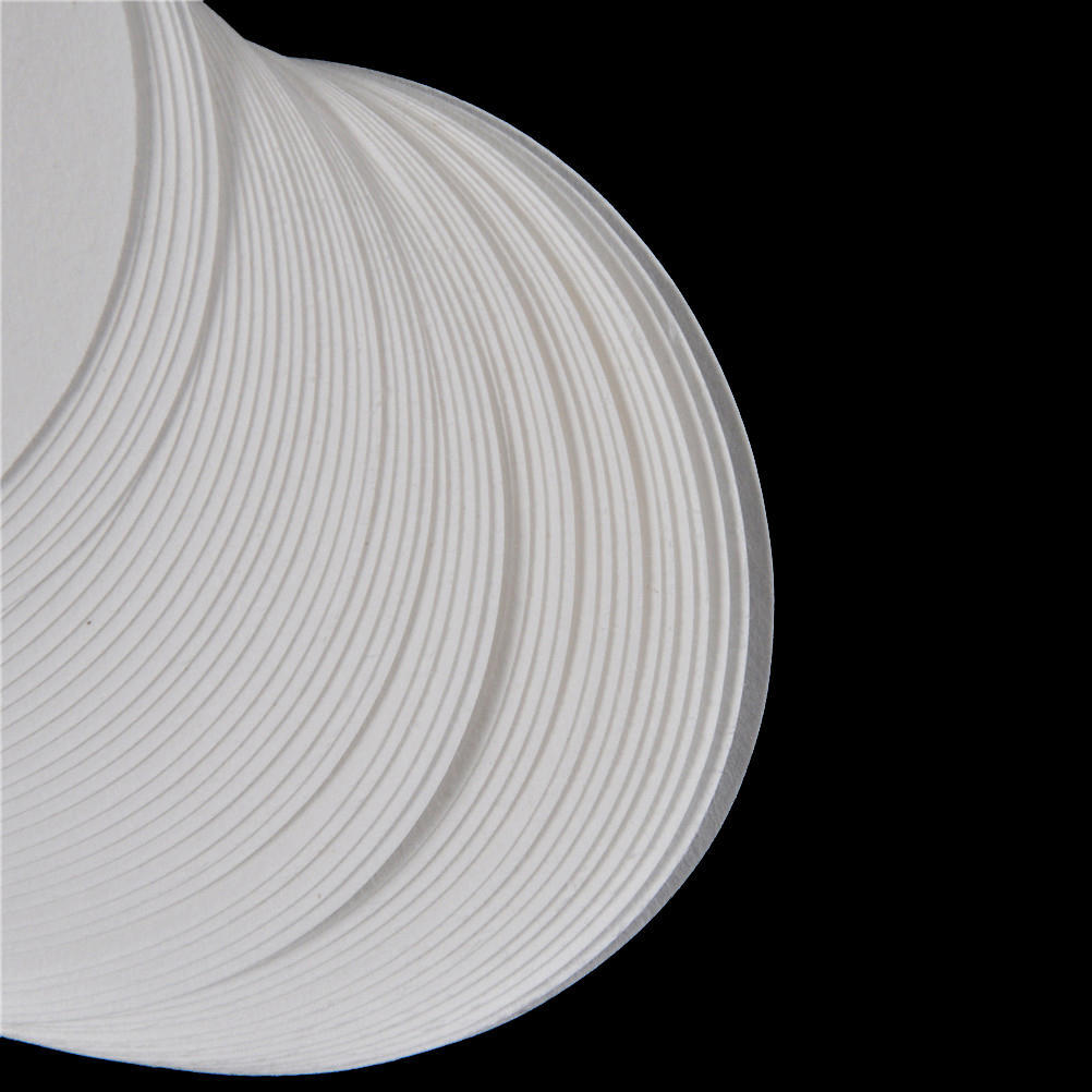 100Pcs Filter Paper 7Cm Medium Speed Filter Paper Lab Filtration