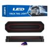 Dual-Color 45 LED Tail Light for Pickup Trucks: Combination Brake and Sequential Turn Signal Light, 12-24V.