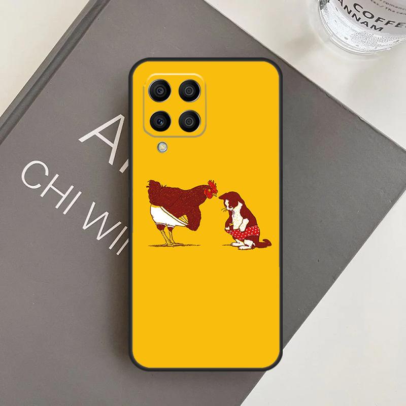 

Cartoon Chicken Rooster Case For Samsung Galaxy M11 M21 M31 M20 M23 M54 M14 M34 M13 M52 M32 M12 M16 M36 M56 M15 M55 Samsung M20