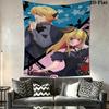 Oshi no K Wall Tapestry Aesthetic Wall Hanging Printed Fabric Blanket Decorative Tapestries for Bedroom Living Room Home Decor