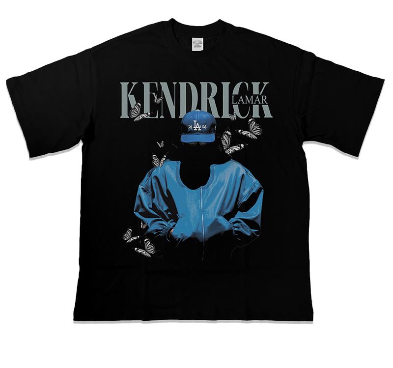 2025 Kanye West SZA Drake Fayaz Hip Hopový Umělec Americké Těžké Tričko s Krátkým Rukávem Streetové Tričko s Krátkým Rukávem