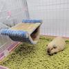 Warm Pet Hammock Double-layer Jumping Platform Pet Sleeping Bag Hanging Nest Bed  Small Animal Cage