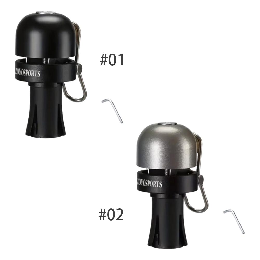 80db Bicycle Bell MTB Road Bike Horn Bicycle Handle Bells Ring for 22.2mm Handlebar Copper Alloy Shell Clear Loud Waterproof
