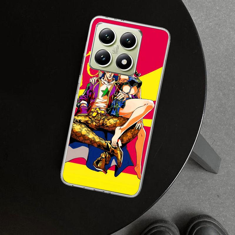 JoJo's Bizarre Adventure Jolyne Cujoh Phone Case Cover for Xiaomi Redmi Note 15 14 13 12 11 Pro Plus 14S 12S 11S 11T 11E 10S 10