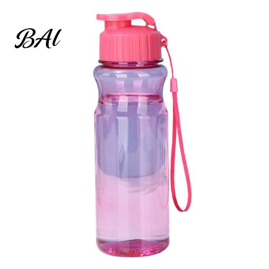 Gym Fitness Workout Water Bottle Sports Bottle, with Flip Lid, 550ml Capacity Leak-Proof Travel Friendly Portable Cup, for Outdoor And Hiking Cycling