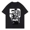 2026 Nuova Maglietta Grafica Rapper 50 Cent Moda Maschile Hip Hop Vintage Maglietta Abbigliamento Donna e Uomo Estiva Maglietta in Cotone