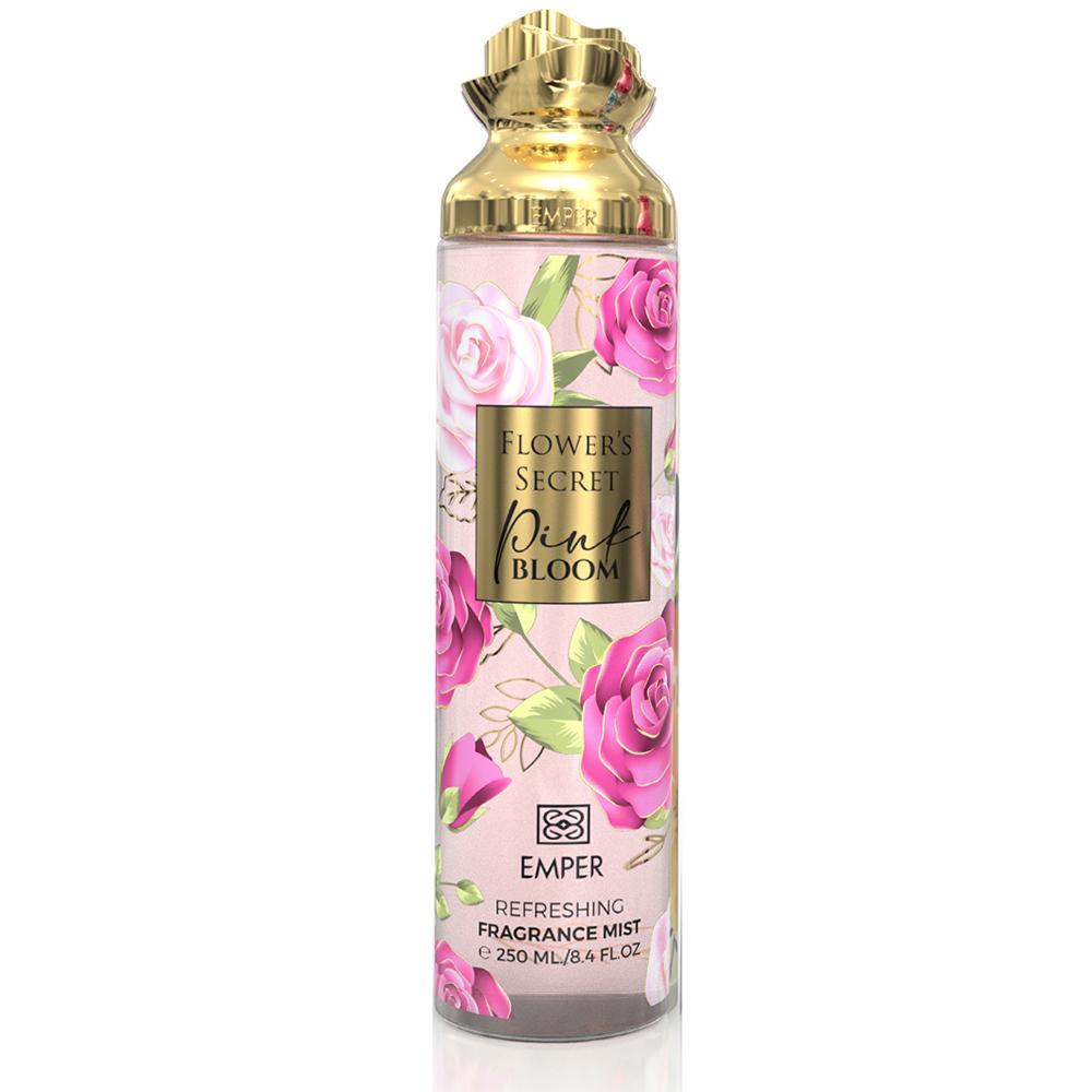 Flower Secrets Emper Ferahlatıcı Çiçeksi Koku Plume Vücut Spreyi 250ml. 8.3 FL.OZ Sprey Aromalı su
