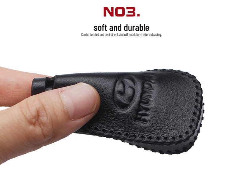Hyundai Genuine Leather Key Case for Santa Fe, ix35, Mistra, Elantra, Reina, Veloster, Sonata