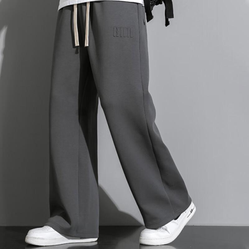 Jeanswest Men's Straight Loose Casual Sports Pants