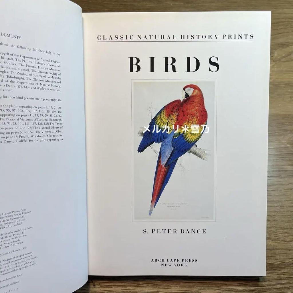 [USED] CLASSIC NATURAL HISTORY PRINTS BIRDS