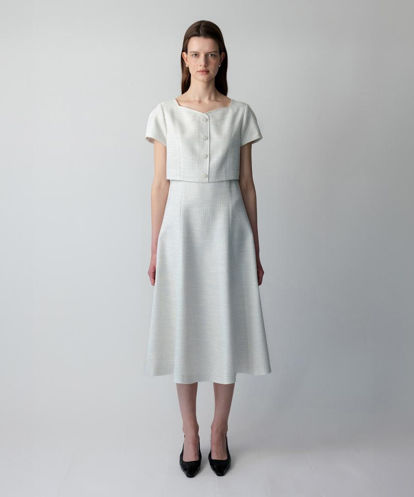 TOWAV Aubé Tweed Dress