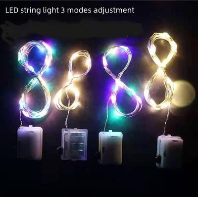 Colorful Mini Copper String Lights - Neon Flashing Decorative Lights
