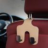 Aufbewahrungs-Organizer Auto-Kopfstützenhaken 2 in 1 Auto-Rücksitz-Kleiderbügel Auto-Rücksitzhaken Handtasche