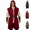 Men's Hooded Sleeveless Tunic, Costume for Role Play