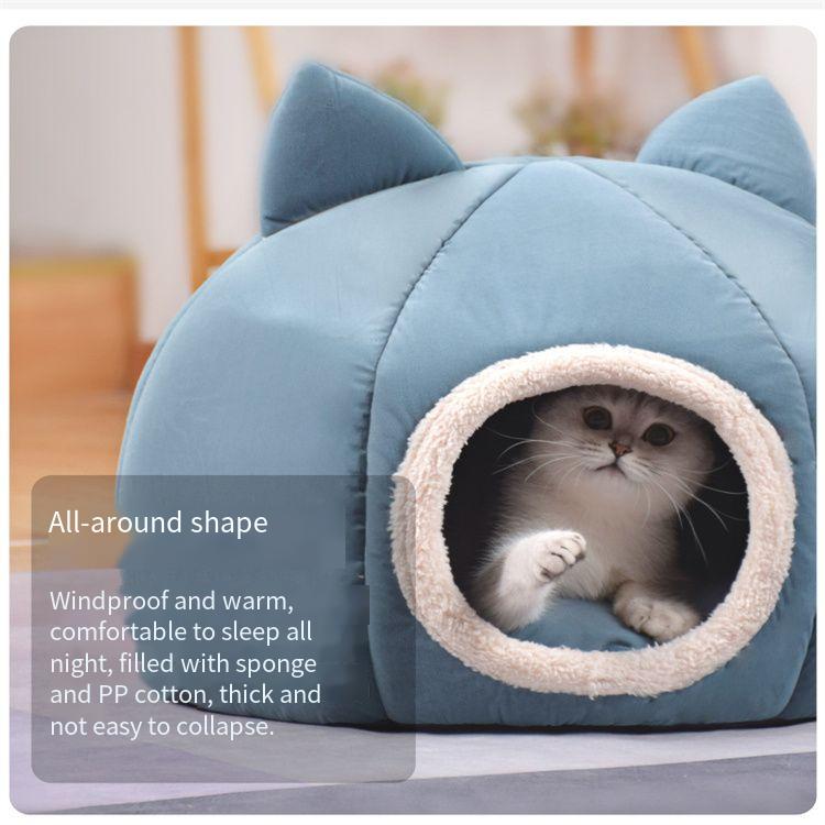 Cat Litter Space Capsule Four-season Universal Cat House Closed Cat Room Pet Supplies Round Ball Dog Kennel