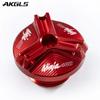 For Kawasaki Ninja400 Ninja 400 2018  Motorcycle Engine Oil Filler Cap Fuel Tank Bolt Cover Protection Accessories