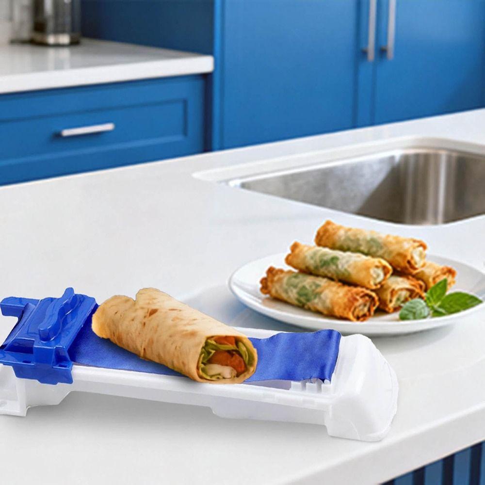 2Pcs DIY Sushi Vegetable Roller Simple and fast to use Vegetable Rolled Meat Machine Cooking Tools