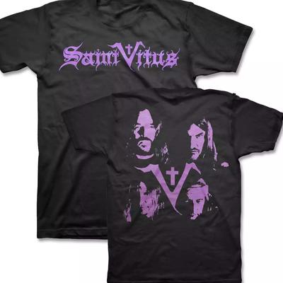 Saint Vitus 2 Sides Band Black Tshirt Short Sleeve All Sizes S To 5XL 3F263 Unisex T-Shirt
