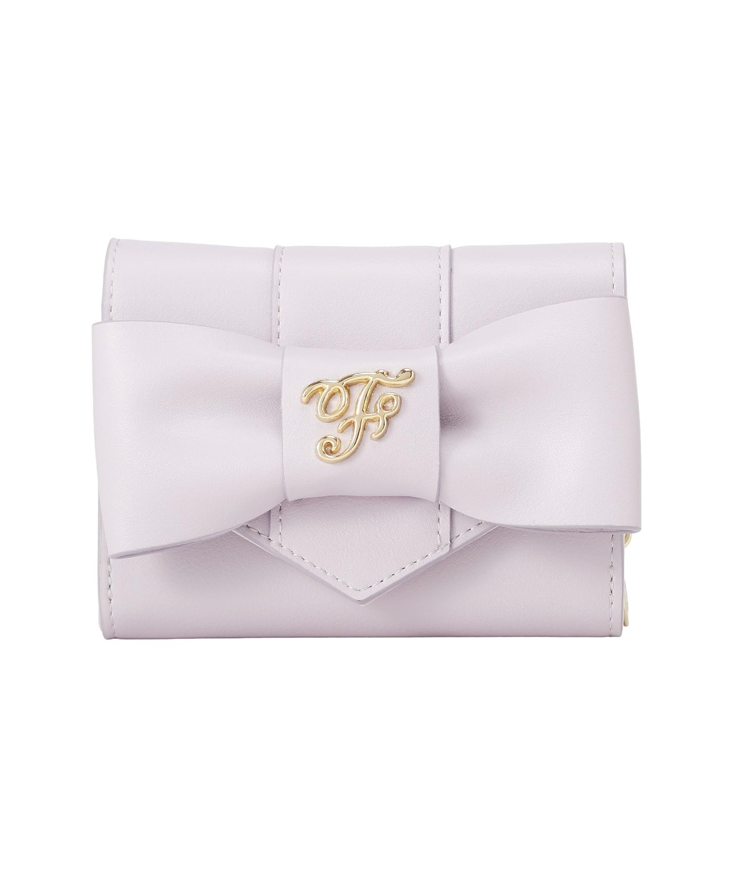 

Maison de FLEUR Belt Ribbon Mini Size Item Number 08001394700 Wallet, Lavender, F,