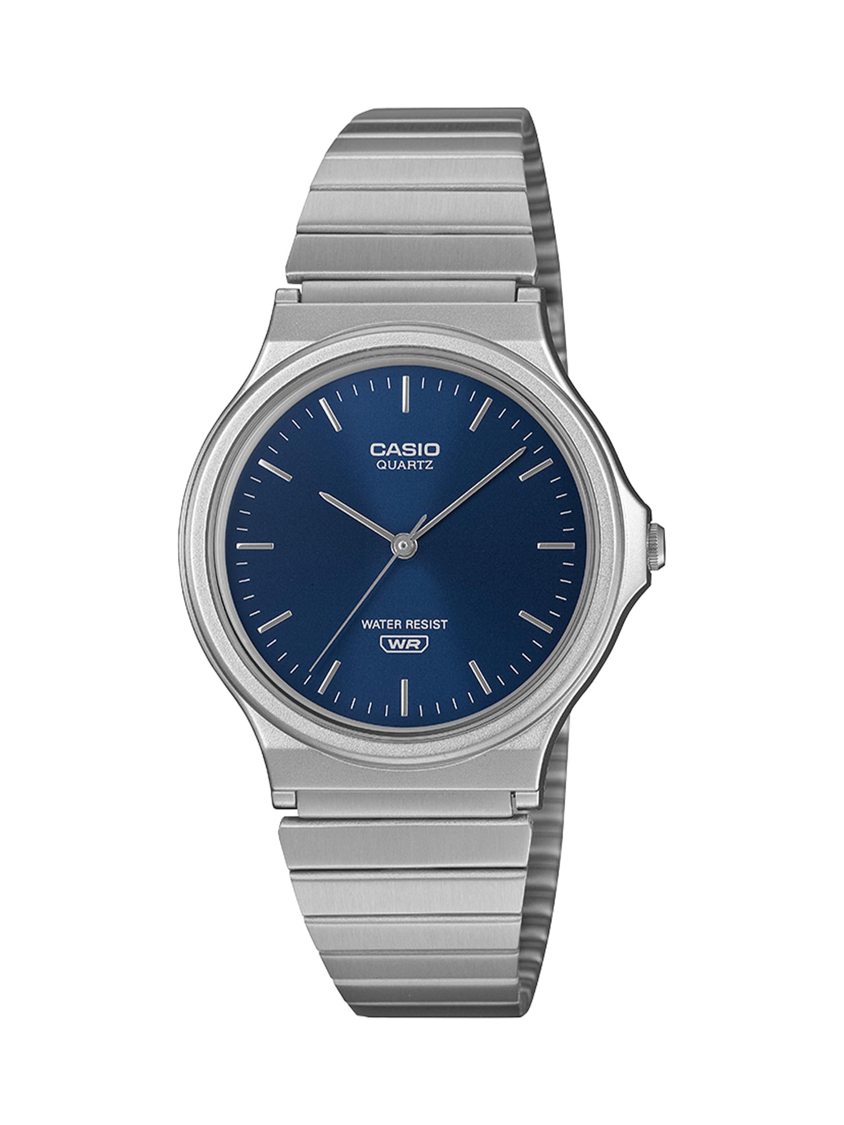 Casio Collection Wristwatch MQ-24DA-2AJF Men s Deep Blue Silver