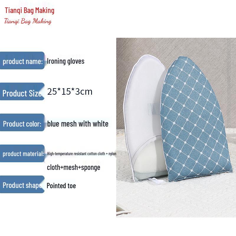 Compact Japanese Handheld Ironing Board with Heat-Resistant Sponge Pad