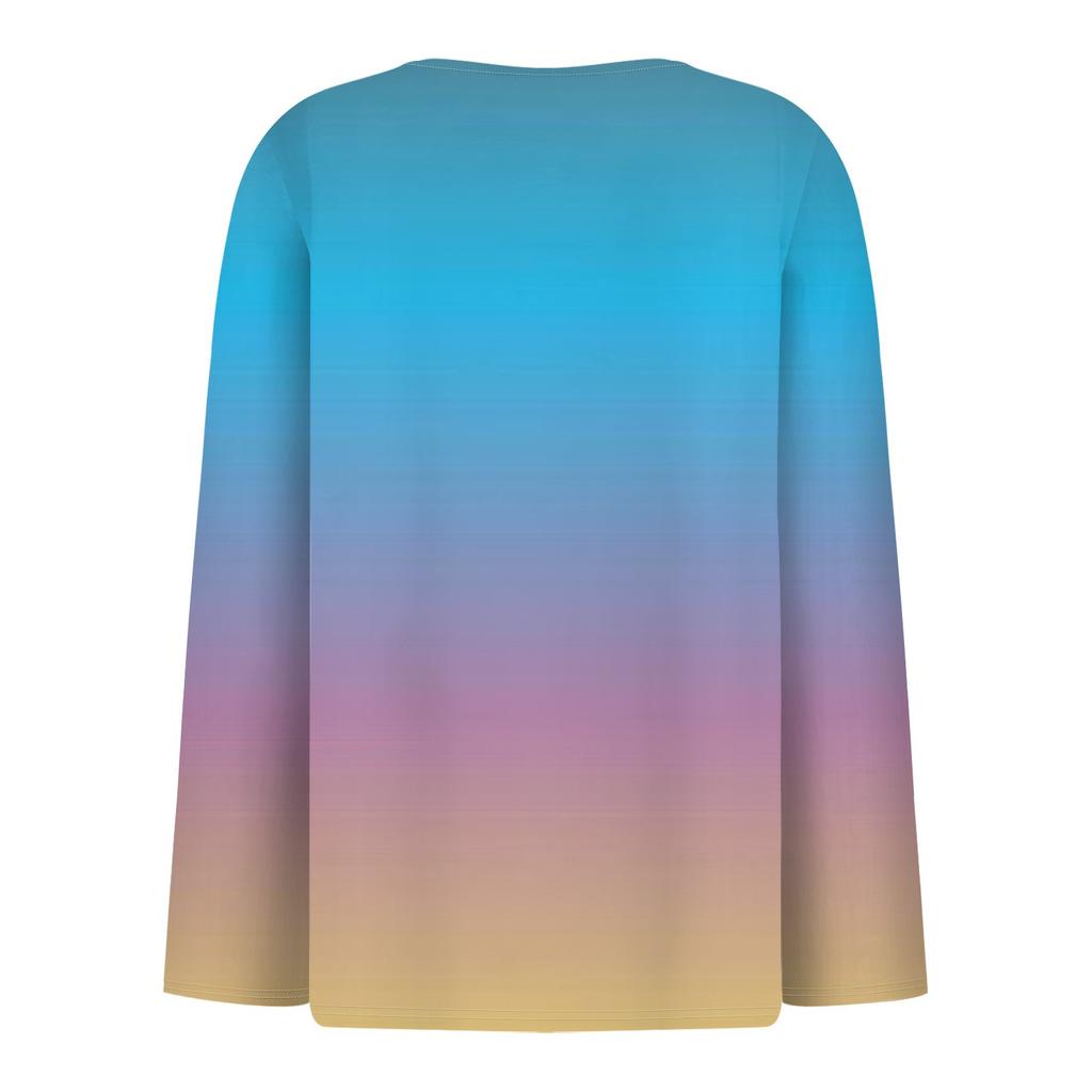 Damska koszulka z krótkim rękawem, z nadrukiem kwiatowym, z długim rękawem, na co dzień, weekendowo, modnie, z dekoltem w serek, regularna góra