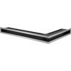 Kryt ventilace LUFT roh levý 60x40x3 leštěný