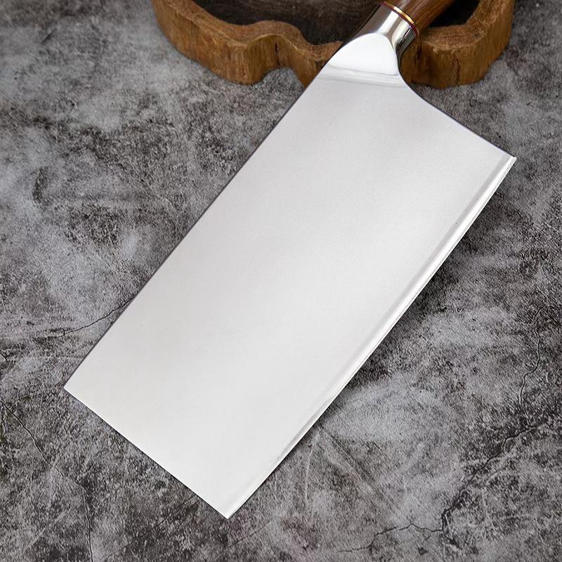 Chopper Knife M390 Core 3 Layers Clad Steel Blade Sharp Chef Cleaver Slicing Kitchen Knives Meat And Poultry Tools Wood Handle