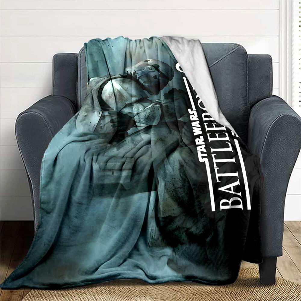 Star Wars Blanket Soft Warm Cozy Great for Office Chair Bed All-Season Use Stylish Decor Gift for Travel Home Birthdays