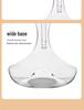 Luxury Crystal Wine Decanter with Fast Oxygenation and Filtration