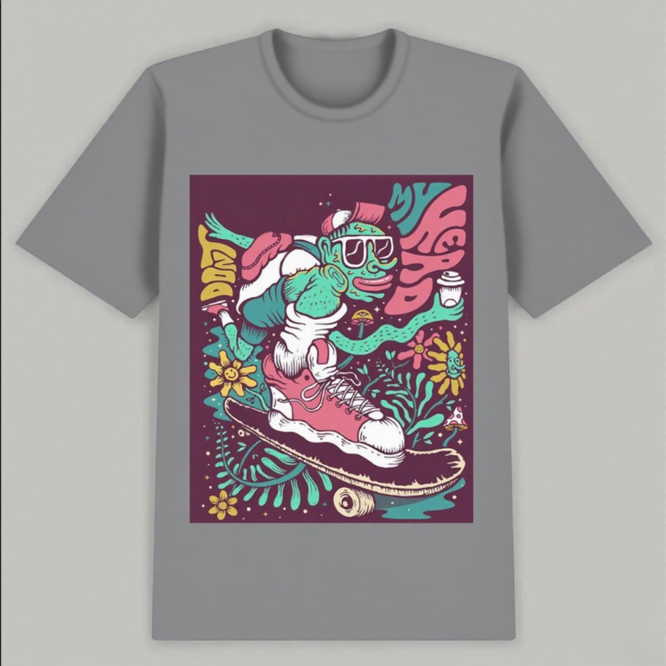 

Best-selling Light Cotton Fashion Leisure Street Daily Style Comfortable Short-sleeved and Couples High-quality Printed T-shirts S