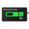 DC 12V 24V 36V 48V 72V Battery Capacity Voltage Meter with Alarm, Battery Capacity Gauge Indicator, Battery Indicator Monitors