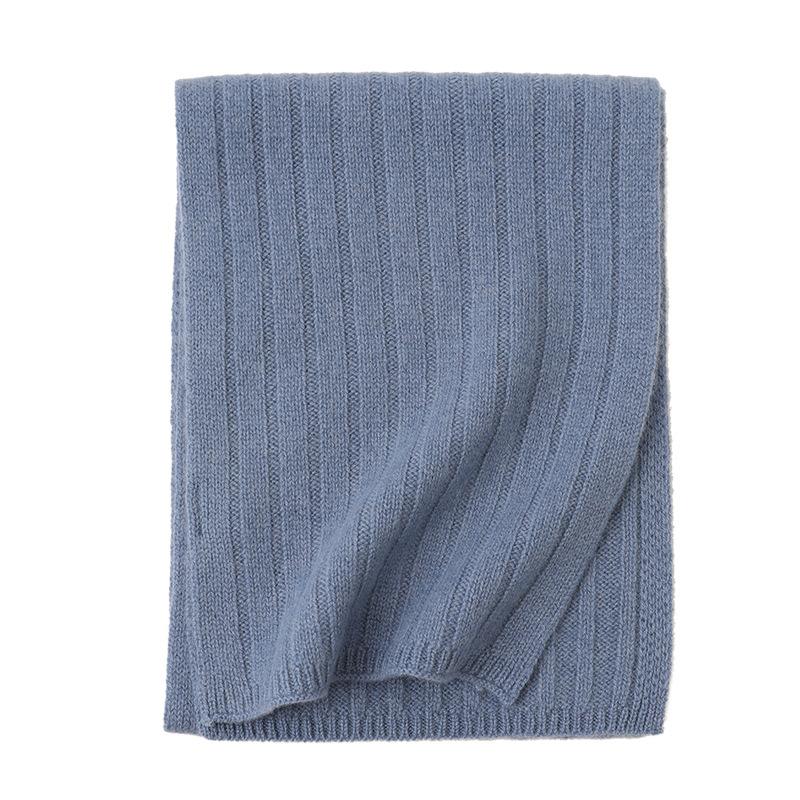 

Новый осенне-зимний кашемировый вязаный однотонный детский шарф теплый шарф с защитой ушей шерстяной маленький шарф для девочек