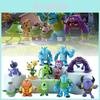 Colorful Pvc Monster University Figure Set With 12 Unique Monster Designs For Collectors
