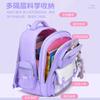 The New Schoolbag for Primary School Students In Grades 1-3 Is a Fashionable Backpack with a Large Capacity To Reduce the Burden.