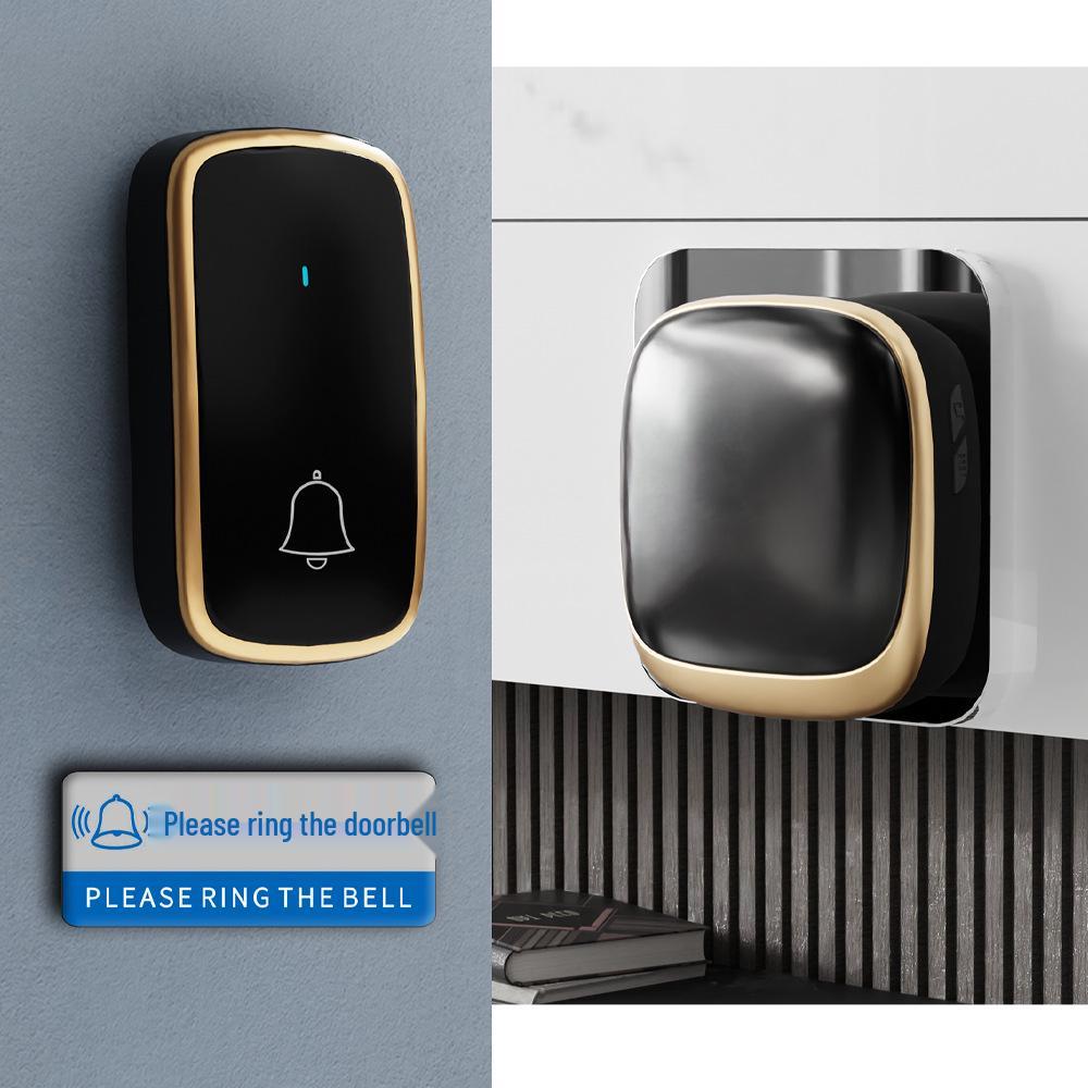 Boying B116 Self-Powered Wireless Waterproof Smart Doorbell with Music and Flashing Alert EU Plug