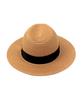 Yunibeosyeolkemiseuteuli Gold-Metal Summer Beige Fedora
