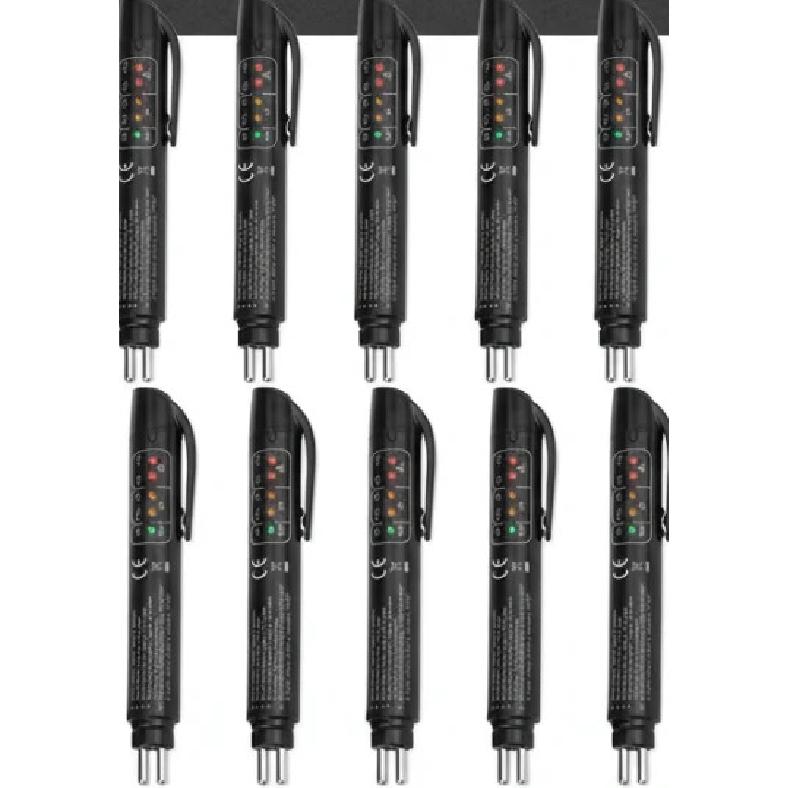 Automotive Brake Fluid Tester Pen LED Display Oil Quality Test Tool for Vehicle Brake Fluid Testing