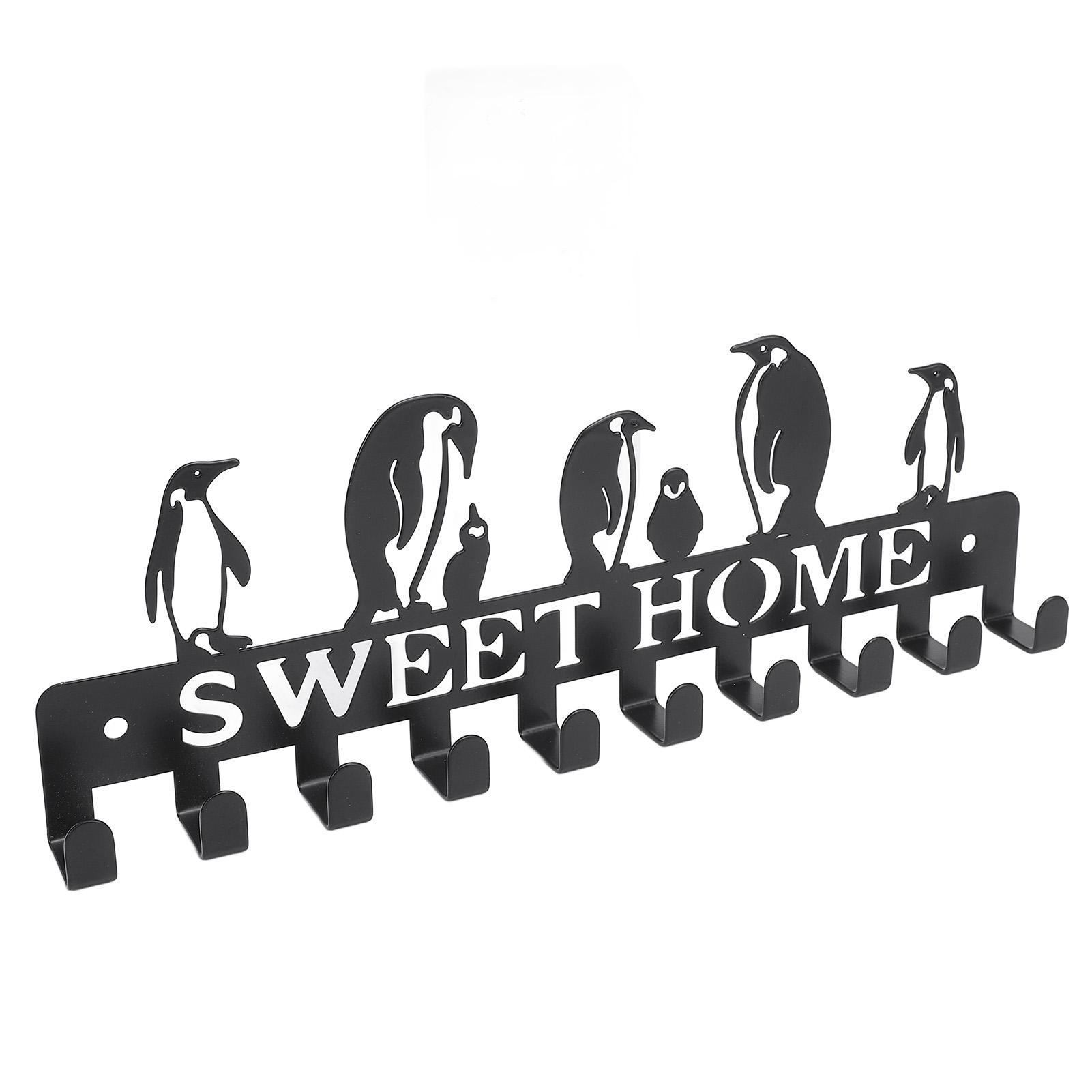 

Крючки для ключей Органайзер Вешалка Настенный с винтами Анкеры Домашний Металлический Декор для Прихожей Парадной Двери Холла