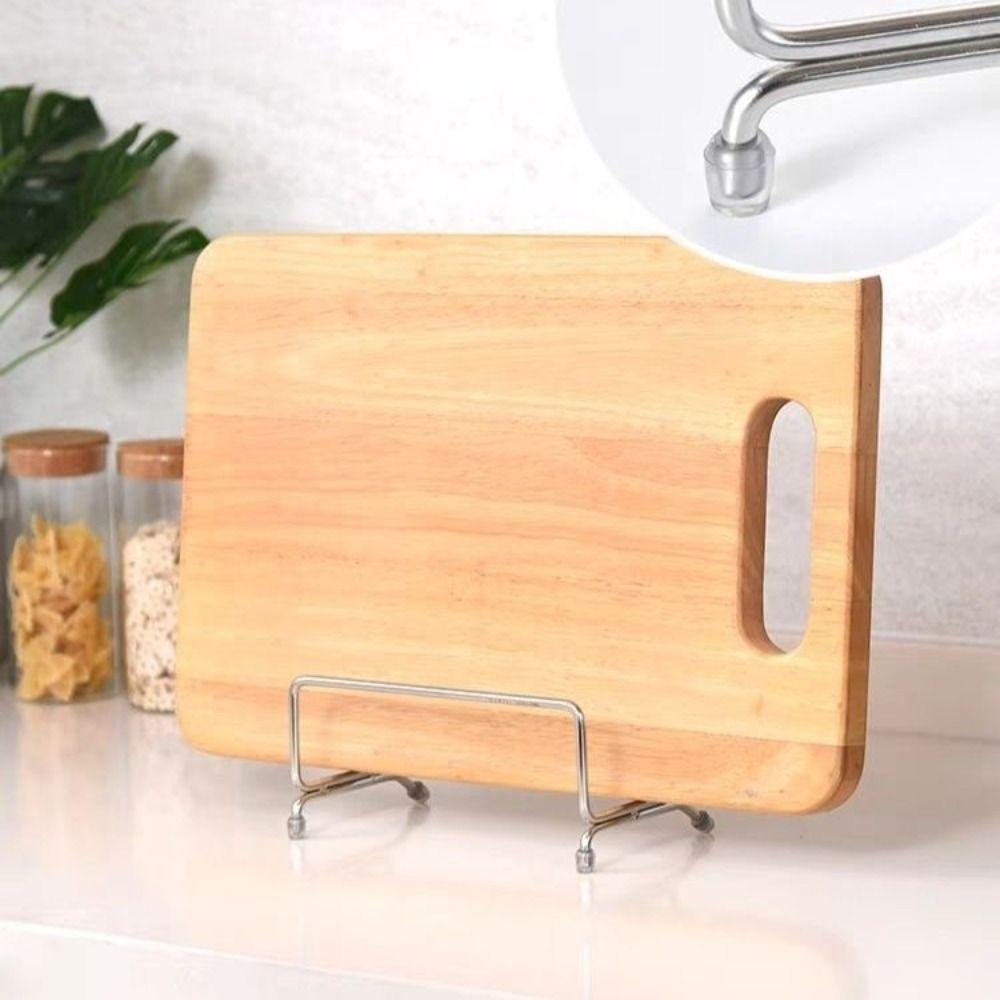 Rustproof Pot Lid Holder Space Saving Kitchen Organizer Minimalism Dish Storage Rack Kitchen