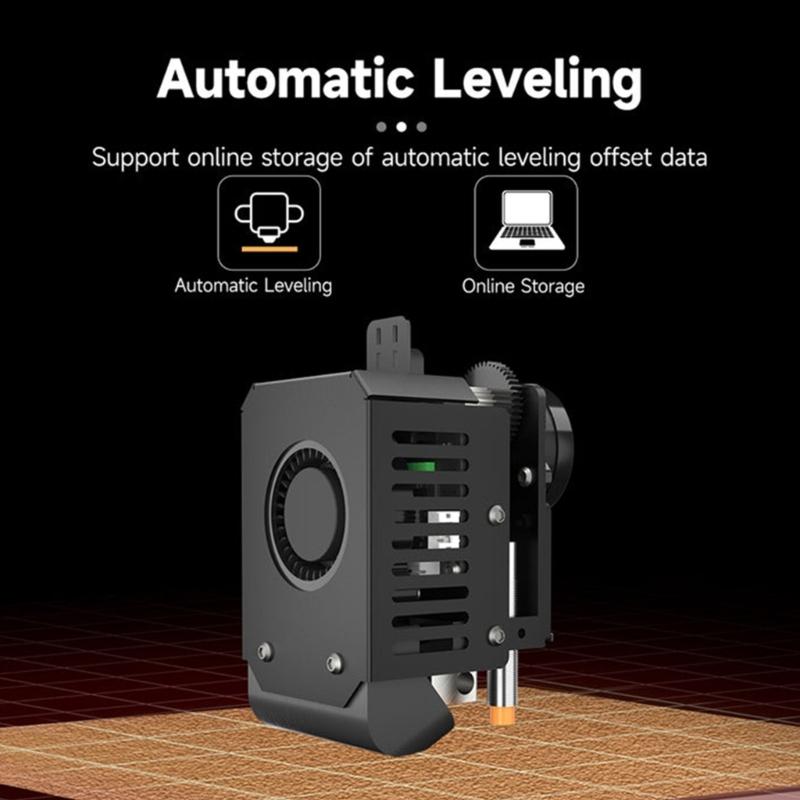 Auto Leveling Extruder Kit for KP3S O V2 3D Inter Ceramic Heating Tube Fast Heating, And High-Speed Extrusion