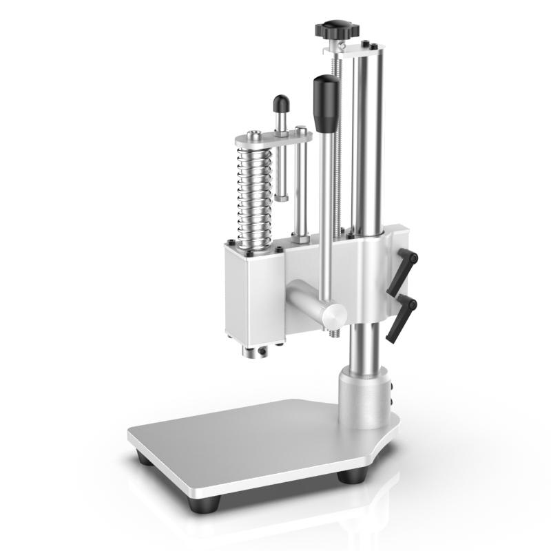 Handheld Manual Press Lid & Capping Machine - Punch, Notch, Stamp, Flatten
