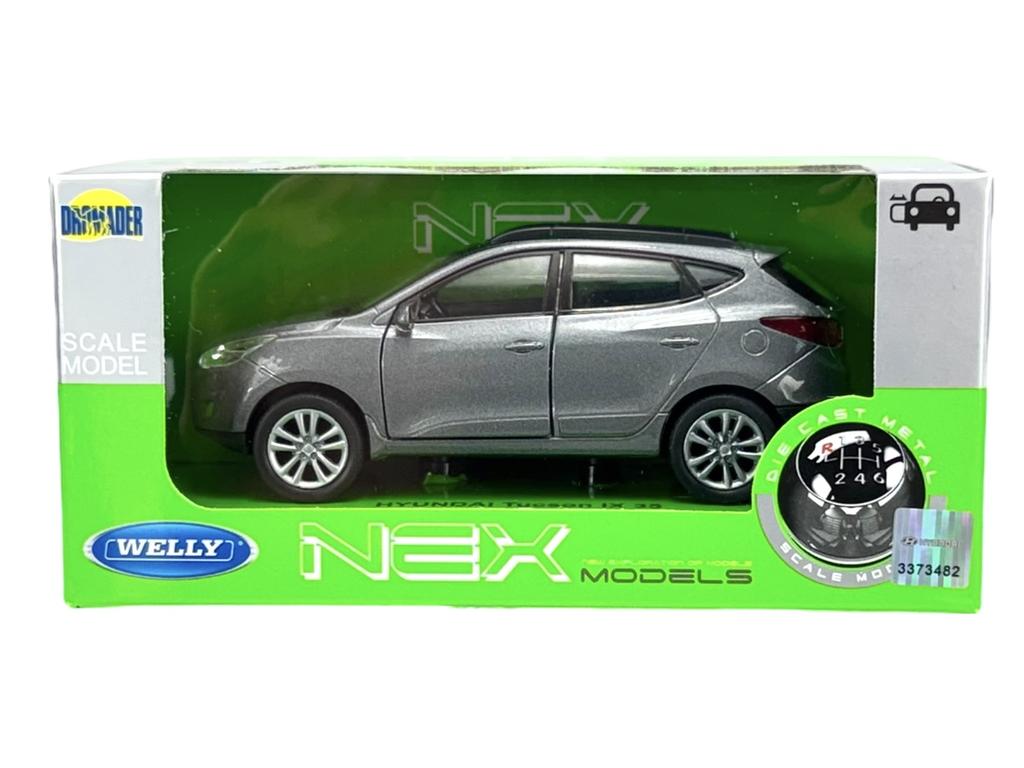 WELLY HYUNDAI TUCSON IX 35 SILVER 1:34 43648