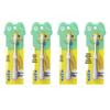 Frog Prince Ai Ya Xing Children's Soft Bristle Toothbrush 4-Pack