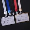 Aluminium Alloy Employee Name ID Card Cover Metal Work Identity Badge ID Business Case Credit Card Holder Wallet Case