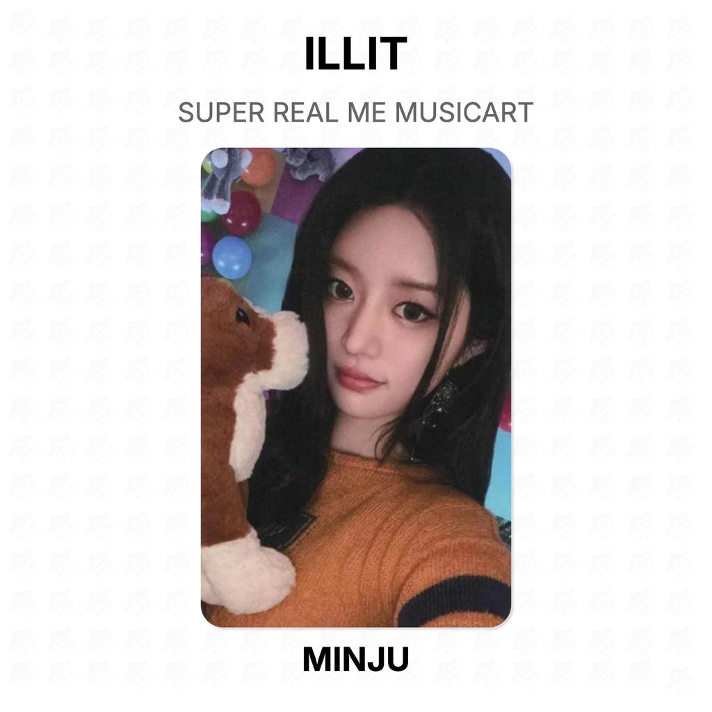ILLIT SUPER REAL ME MUSICART Official Photocard