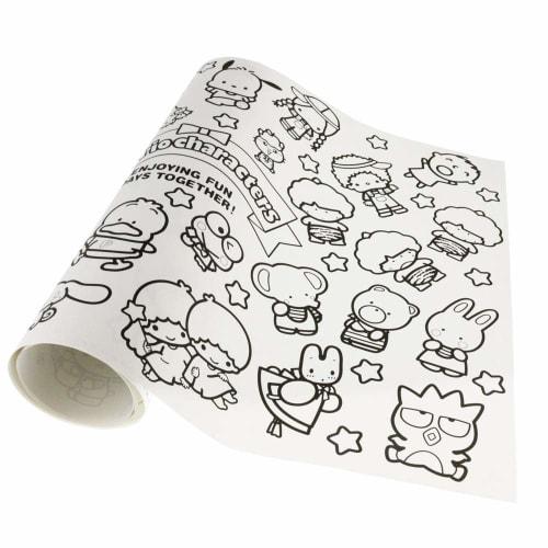 

[Sunstar Stationery] Petatto! Roll Coloring Book Sanrio Characters 8121005A