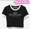 [USED] BLACKPINK DEADLINE T-shirt Black M